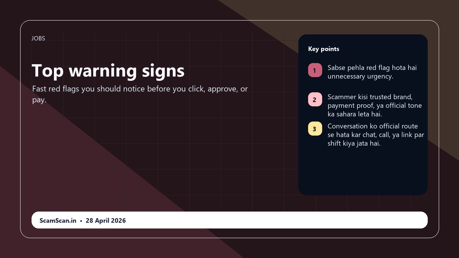 Online Typing Job Scam Real Ya Fraud? warning signs visual