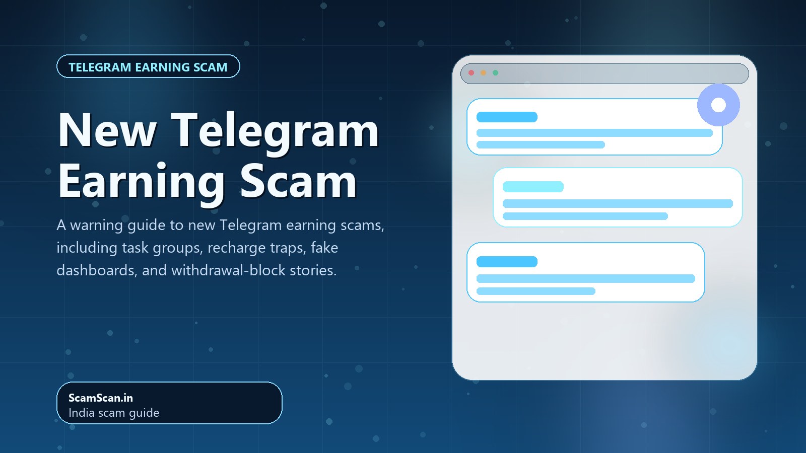 New Telegram Earning Scam cover image